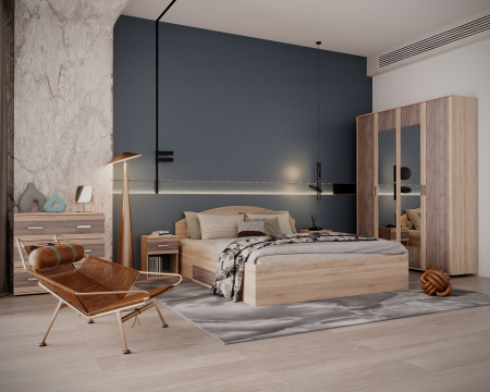 Dormitor Valy Sonoma+Trufe [2]