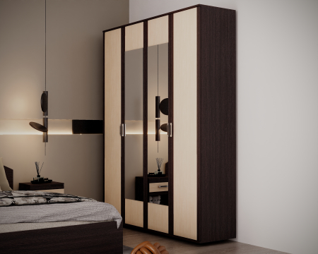 Dormitor Valy Wenge+Mesteacan [3]