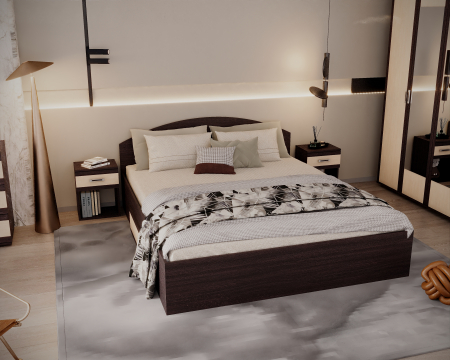 Dormitor Valy Wenge+Mesteacan [2]