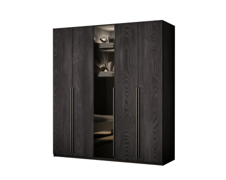DRESSING DALLAS NEGRU 180x60x200cm, LED [6]