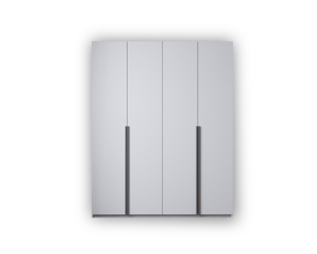 DRESSING WINSTON ALB 160x60x200cm, LED, PAL 18mm [6]