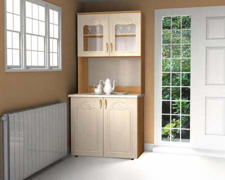 Mobila bucatarie - Dulap 90 UK MDF 91x33/60x197 cm