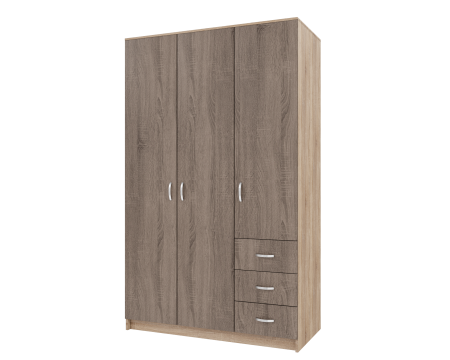 dulap dormitor 120 cm Ionut sonoma [4]