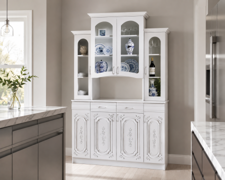 Mobila bucatarie - Dulap L1400 MDF Liza Alb