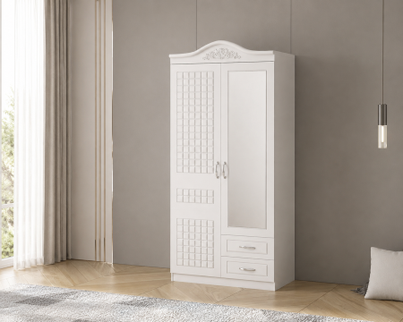 Mobila living - Dulap ZQE-012 2 Usi 100X50X200CM