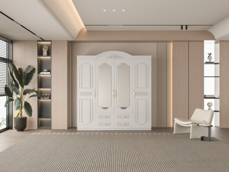 Dulapuri dormitor - Dulap ZQE-049MDF - 4U/4S, 200x50x200cm