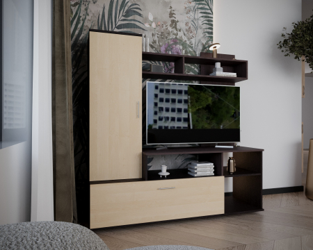 Living Mini Wenge +Mesteacan Ro 150x44x150 cm [2]