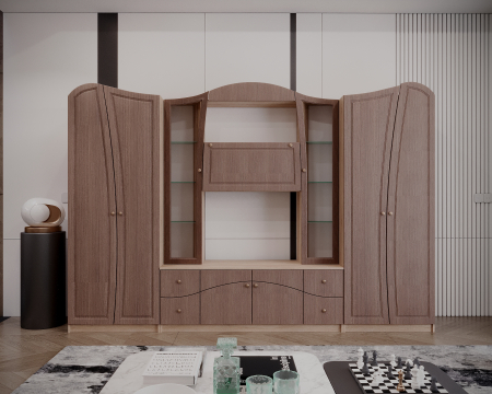 Living Nicole 320x50x208cm Sonoma+Fino Bronze [3]