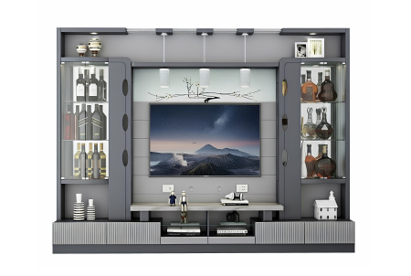 Mobila living - Living Nordic 320x40x220cm