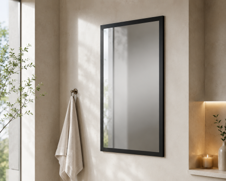 Mobilier baie - Oglinda baie Hermes Negru