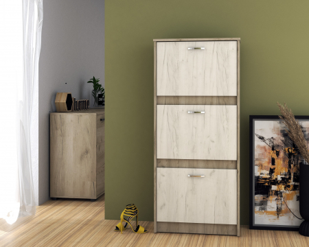 Mic mobilier - Pantofar 600 3s Ro, Stejar K001+K002