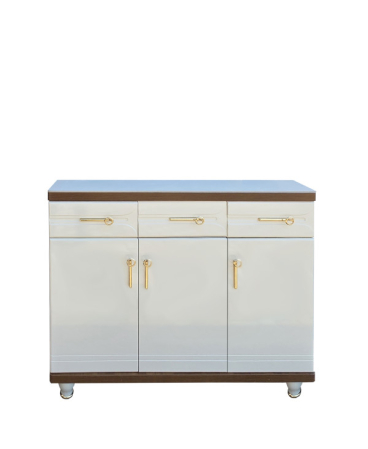 Mic mobilier - Pantofar MDF Atlas, crem deschis, 120x33x100 cm