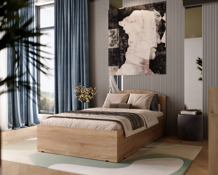 Pat dormitor - pat de mijloc 120 cm