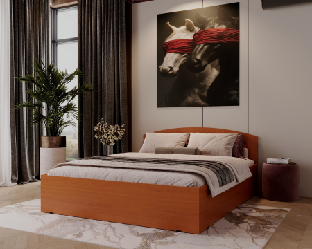 Pat dormitor - Pat Mijloc 160 Cires