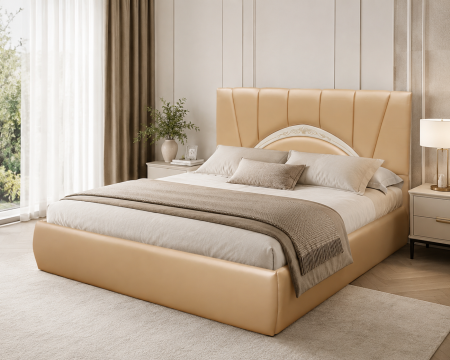Mobilier tapitat - Pat Mijloc Tapitat Charm 10