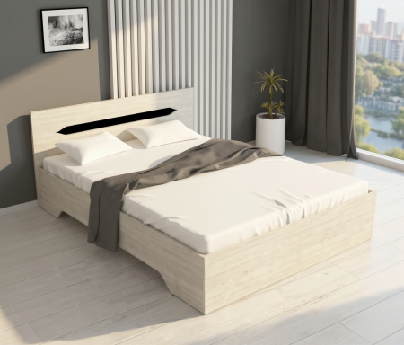 Mobila dormitor - Pat Mijloc Valencia Ro, 160x200 cm, K001