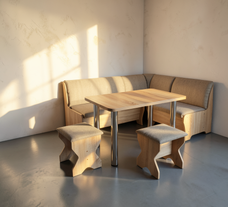 Coltare bucatarie - colțar bucătărie cu masă sonoma