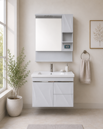 Set mobilier baie - Set mobilier baie 1233 81x48x52 cm