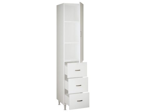 Soldat 35 1U/3S, 35x35x180 cm, Alb [4]