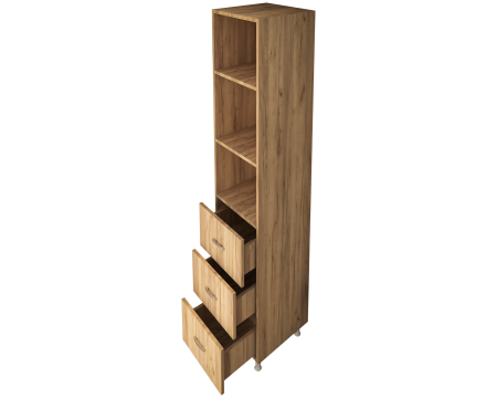 Soldat 35 1U/3S, 35x35x180 cm, stejar k003 [5]