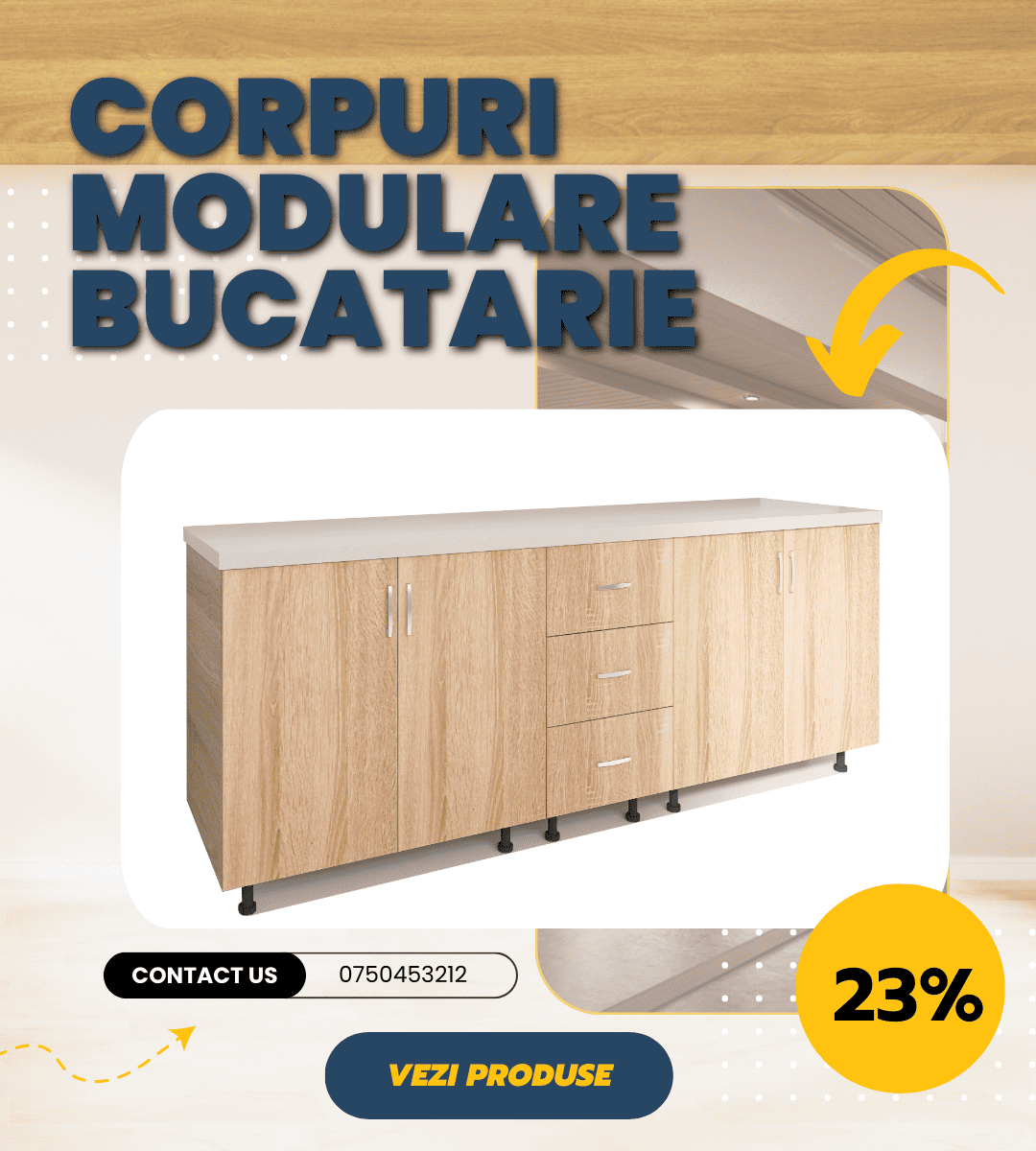 CORPURI MODULAR BUCATARIE
