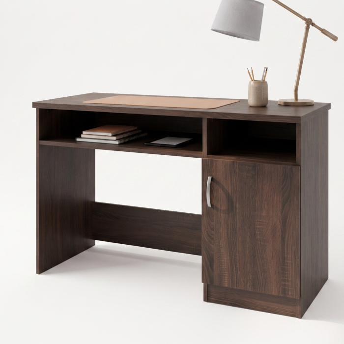 Birou ALEX cu suport tastatură, Wenge, 115 × 60 × 82 cm, PAL 18 mm [2]
