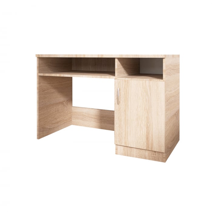 Birou Alex L115 x A60 x H82 cm, Culoare Sonoma, Pal 18mm [4]