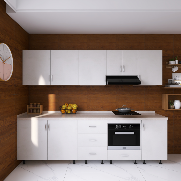 Bucatarie ADDA 220cm, Culoare Alb, Pal 18mm [1]