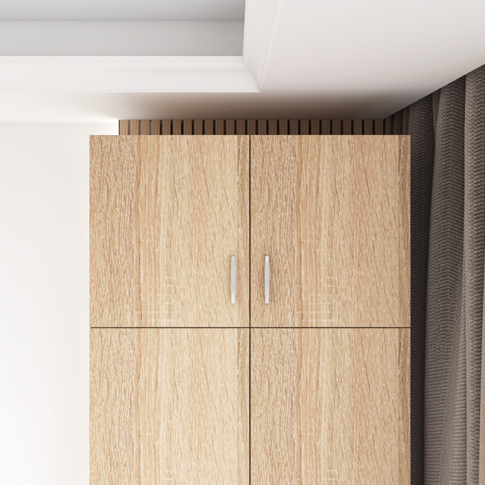 Corp Suprapozabil pentru Dulapuri L80 x A50 x H40 cm , Culoare Stejar Sonoma, Pal 18mm [2]