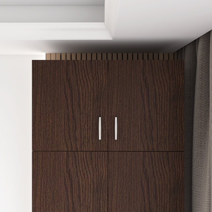 Corp Suprapozabil pentru Dulapuri L80 x A50 x H40 cm , Culoare Wenge, Pal 18mm [2]