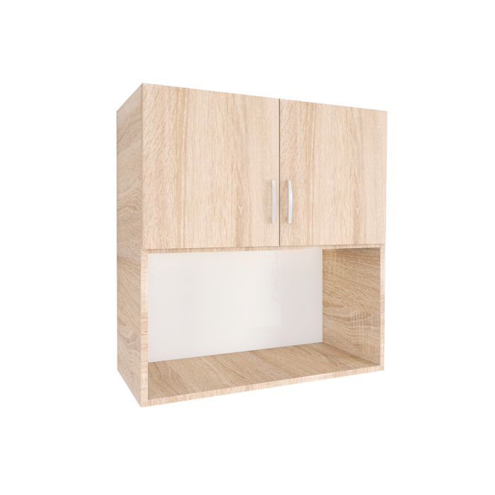 Corp suspendat bucatarie, L80xH70xA32cm, Culoare Sonoma, Material PAL 18mm [1]