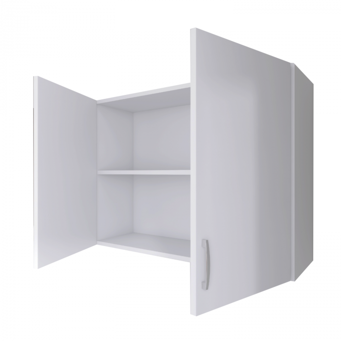 Corp Suspendat ELA L60 x H70 x A32 Cm, Culoare Alb, Pal 18mm [2]