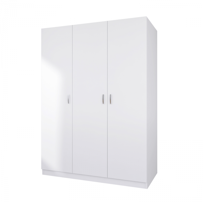 Dulap 3 usi Alb , H200xA50xL120cm, Material Pal 18mm [3]