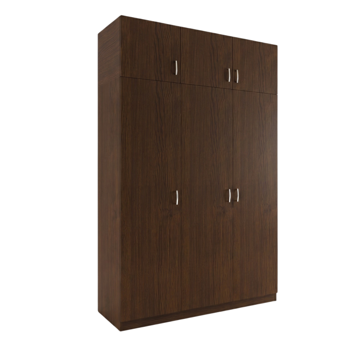 Dulap 3 usi GRANDE cu Suprapozabil, H240xA50xL120cm,Culoare Wenge , Material Pal 18mm [3]