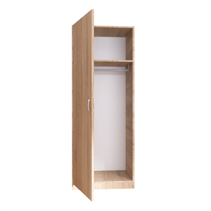 Dulap cu o usa bara haine , H200 x L50 x A50 cm, Material Pal 18mm, Culoare Sonoma [2]