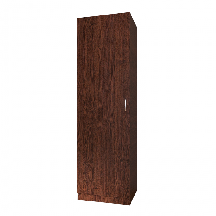 Dulap cu o usa cu bara haine, H200 x L50 x A50 cm, Material Pal 18mm, Culoare Wenge [4]