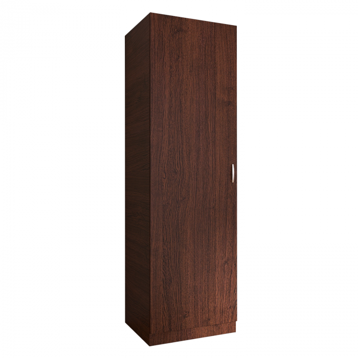 Dulap cu o usa cu bara haine, H200 x L50 x A50 cm, Material Pal 18mm, Culoare Wenge [1]