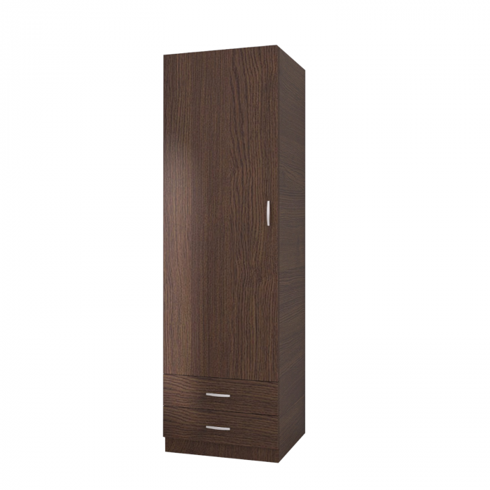 Dulap Mara, 200x50x50 cm, Culoare Wenge, Material Pal 18mm [2]