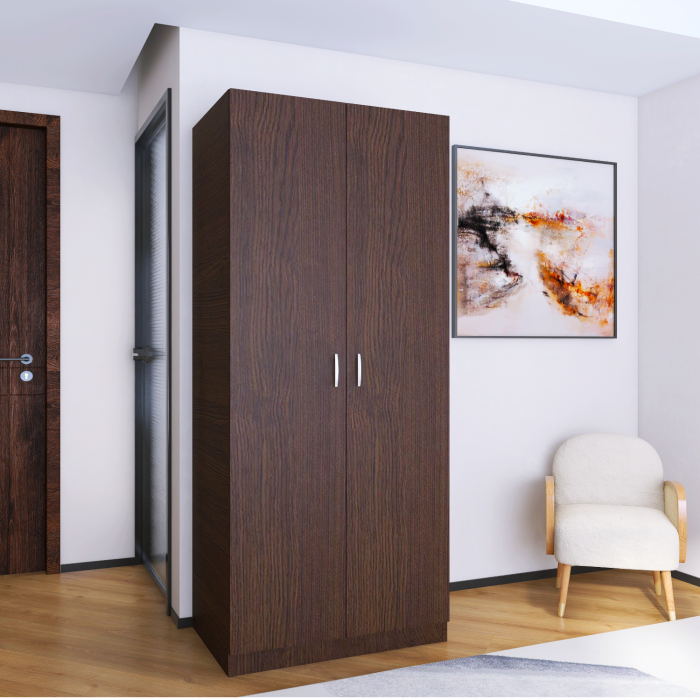 Dulap MIRCO cu rafturi, 200x80x50cm, Culoare Wenge, Pal 18mm [1]