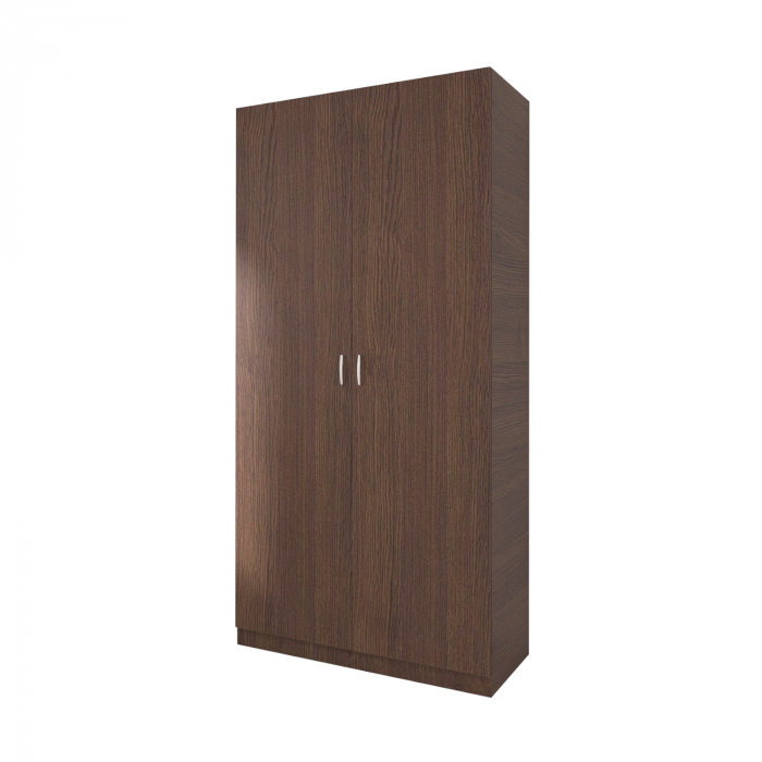 Dulap Rubin cu Bara Haine 200 x 80 x 50cm, Culoare Wenge, Material PAL 18mm [4]