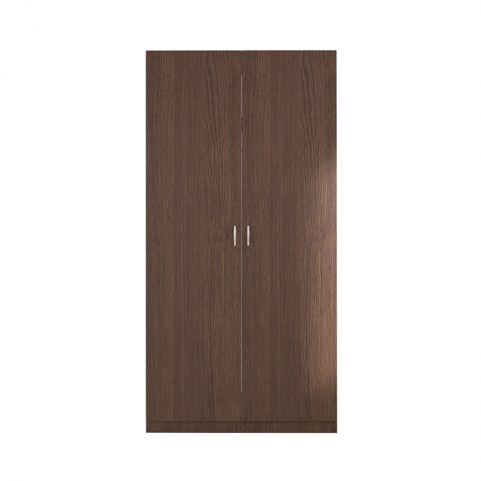Dulap Rubin cu Bara Haine 200 x 80 x 50cm, Culoare Wenge, Material PAL 18mm [3]