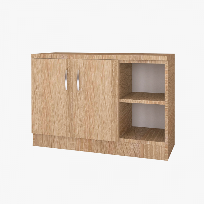 Pantofar cu 2 usi, H90 x L80 x A40 cm, Culaore Stejar Sonoma , Pal 18mm [1]