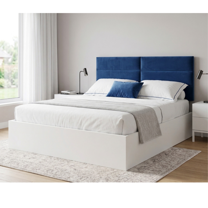 Set Dormitor Kim, Pal 18mm, Culoare Alb Mat [3]