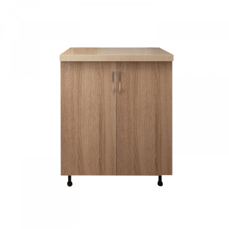 Corp Baza Bucatarie Cu Blat Termorezistent, L60cm x H90cm x A50cm, Culoare  Sonoma, Pal 18mm [4]