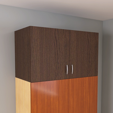 Dulap cu 3 usi - Corp Suprapozabil pentru Dulapuri L100 x A50 x H40 cm , Culoare Wenge, Pal 18mm