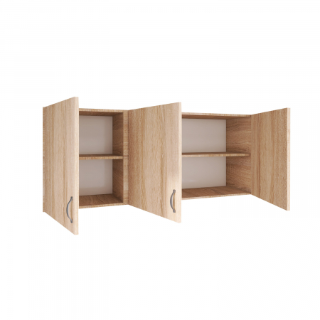 Corp suspendat bucatarie L120 x H70 x A32 cm, Material PAL18mm, Culoare Sonoma [2]