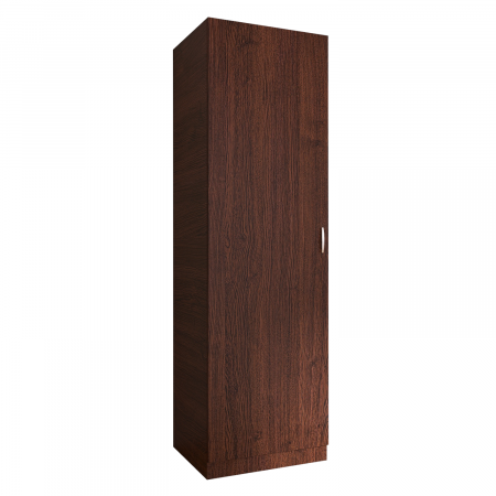 Dulap cu o usa - Dulap cu o usa cu bara haine, H200 x L50 x A50 cm, Material Pal 18mm, Culoare Wenge