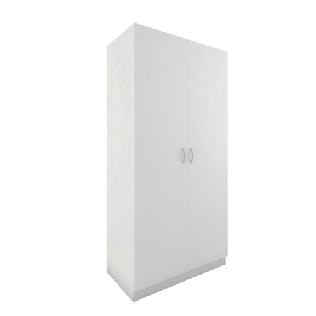 Sifonier cu 4 rafturi 200 x 80 x 50cm, Culoare Alb, Pal 18mm [3]