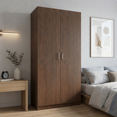 Dulapuri - Dulap Depozitare RIO 175x100x50cm, Culoare WENGE ,Material PAL 18mm