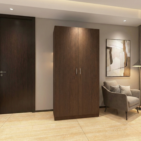 Dulap cu 2 usi - Dulap Depozitare RIO 175x100x50cm, Culoare WENGE ,Material PAL 18mm